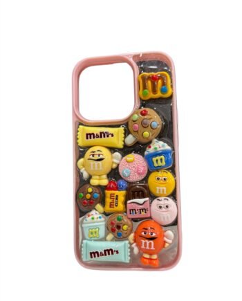 Funky 3D M&M's Candy Delight Phone Cover for iPhone