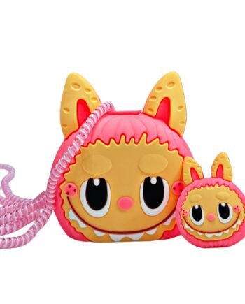 Cute Labubu Silicone Charger & Cable Protector Set for 20W Adaptor